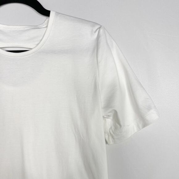 Dion Lee Womens Small 4 White Holster Back Cut Out Tee Crew Neck Short Sleeve - Picture 3 of 12